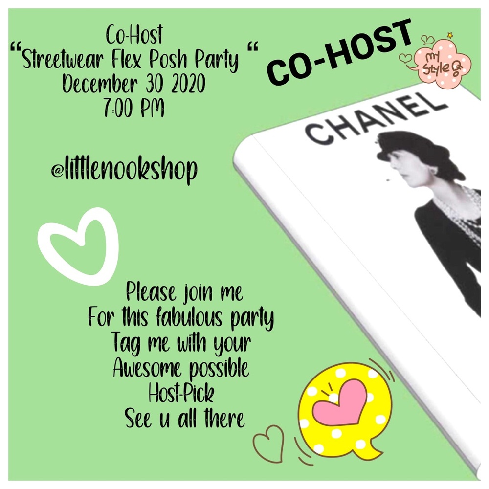 Co-Host “Streetwear Flex Posh Party”❤️